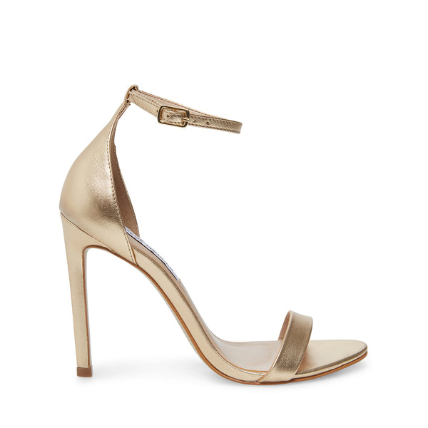 gold strappy heels steve madden