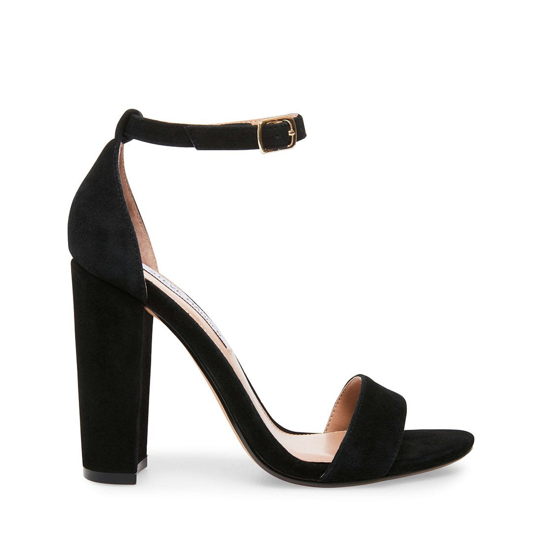 steve madden black suede