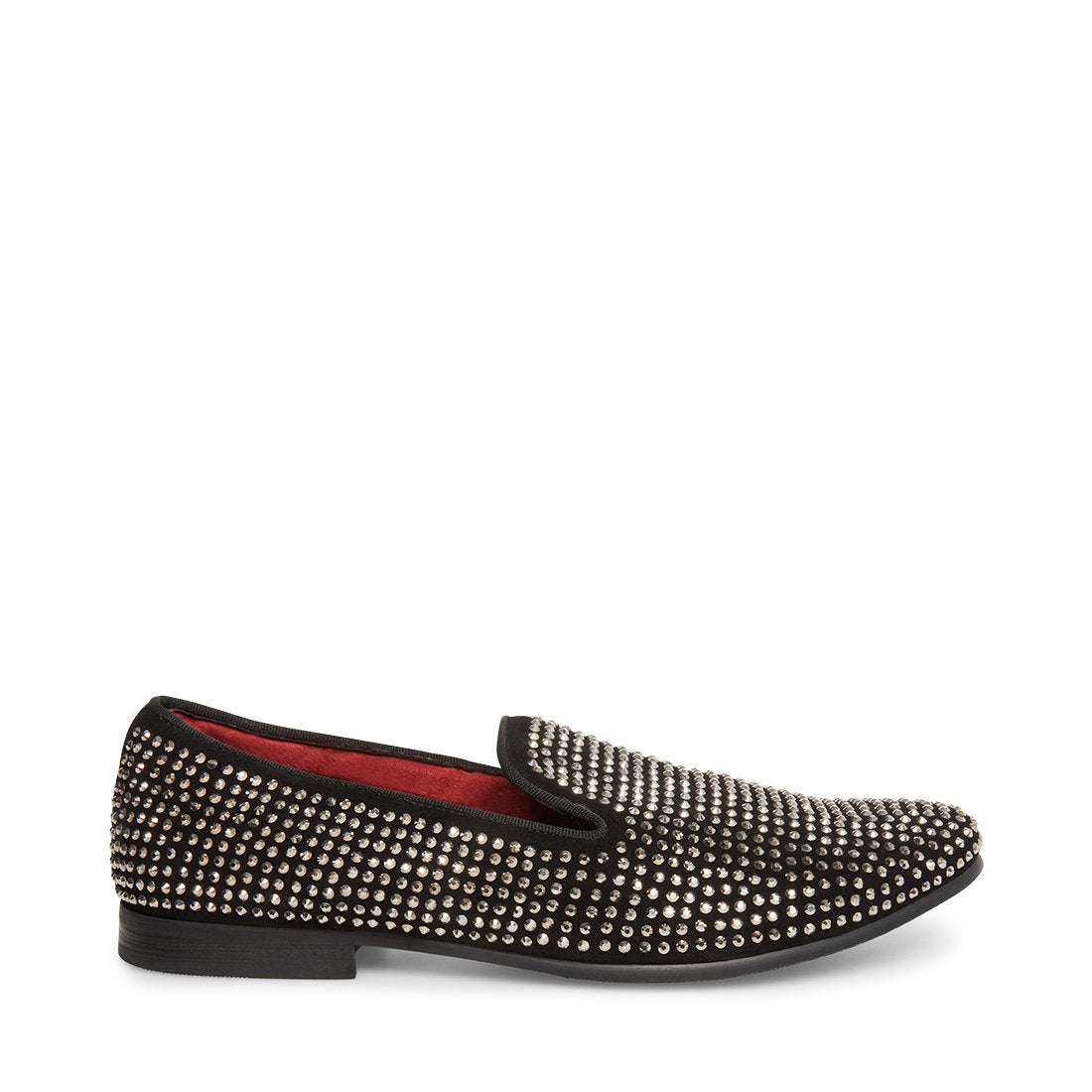 white steve madden slip ons