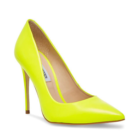 lime green heels steve madden