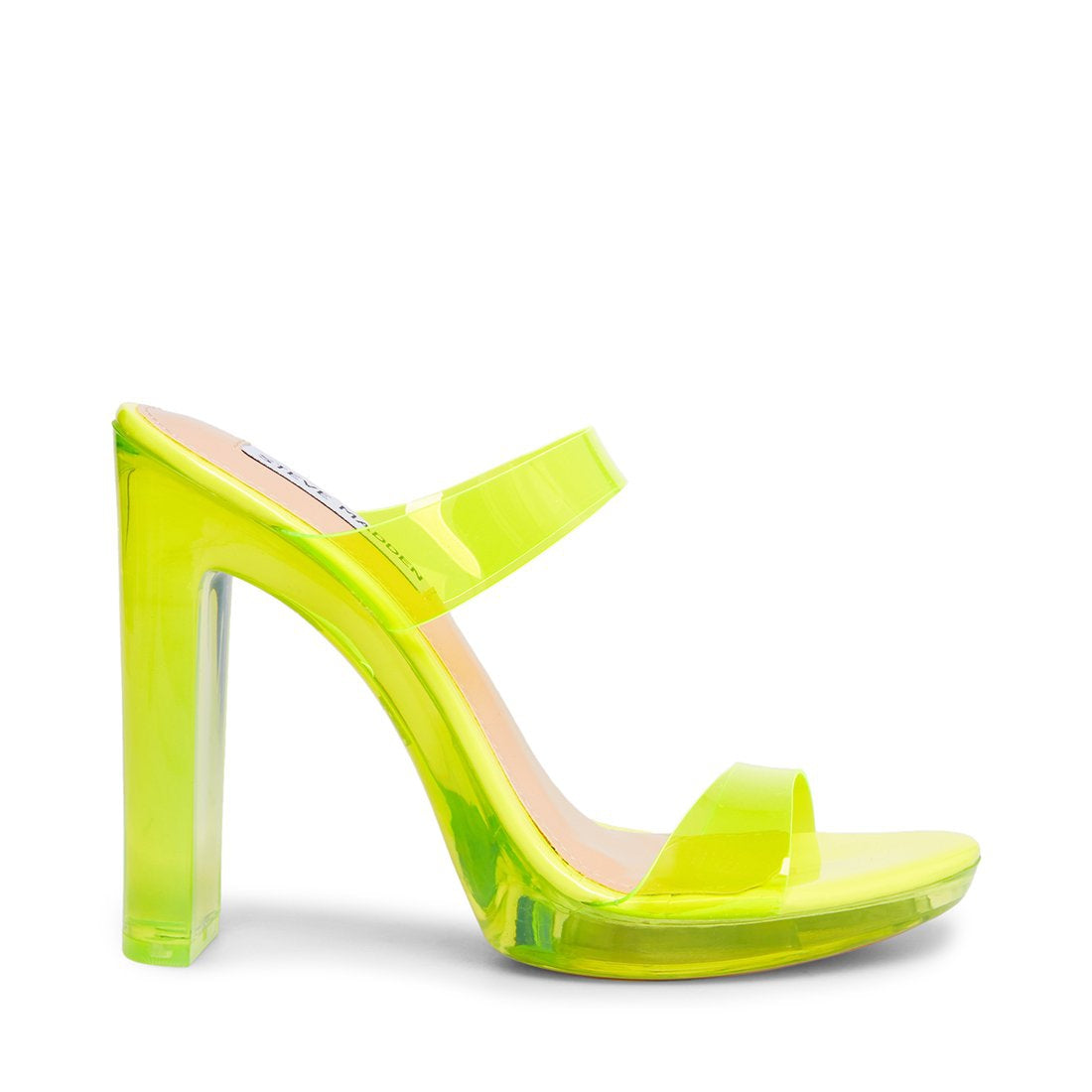 lime green heels steve madden