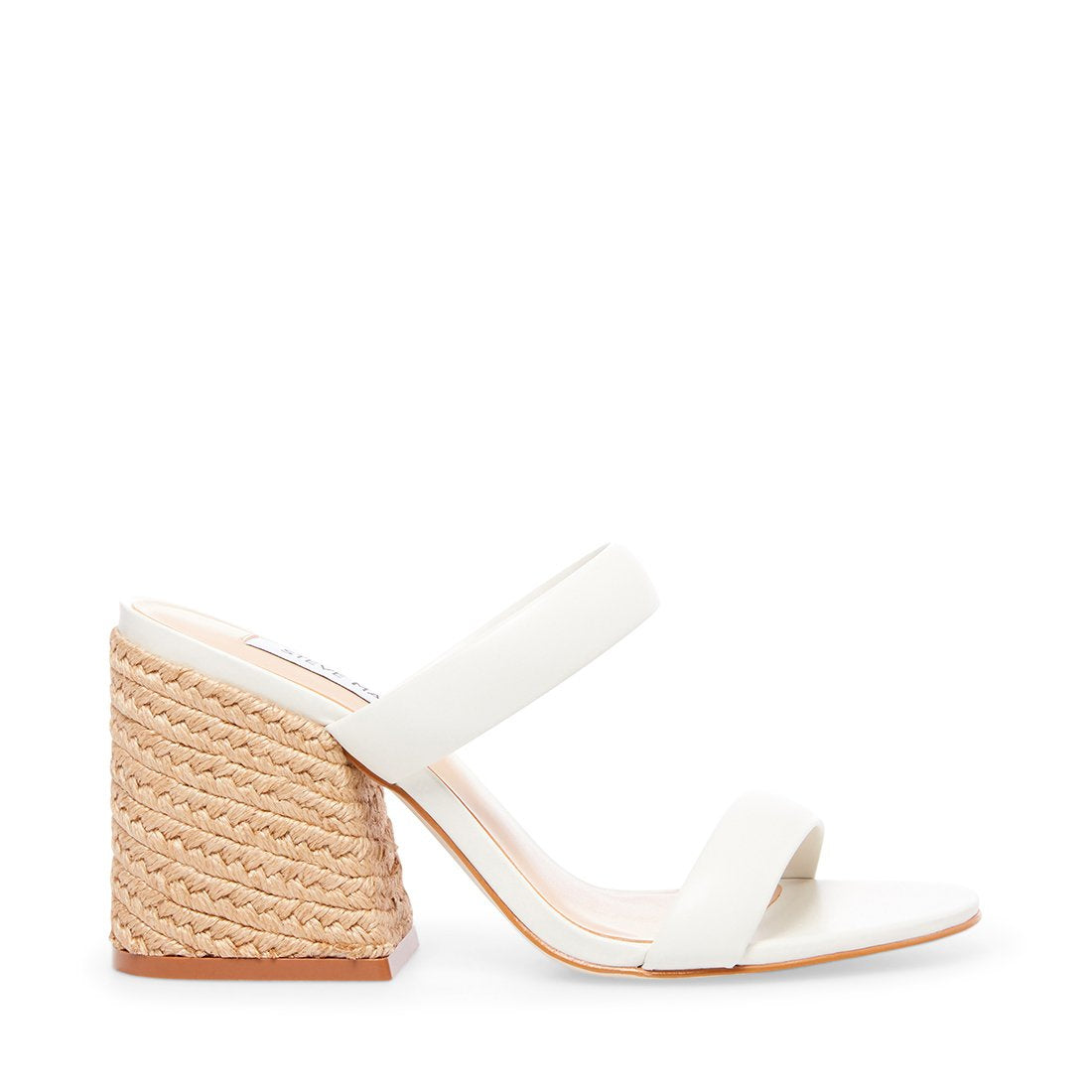 steve madden white leather