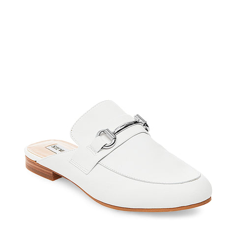 steve madden slip on white