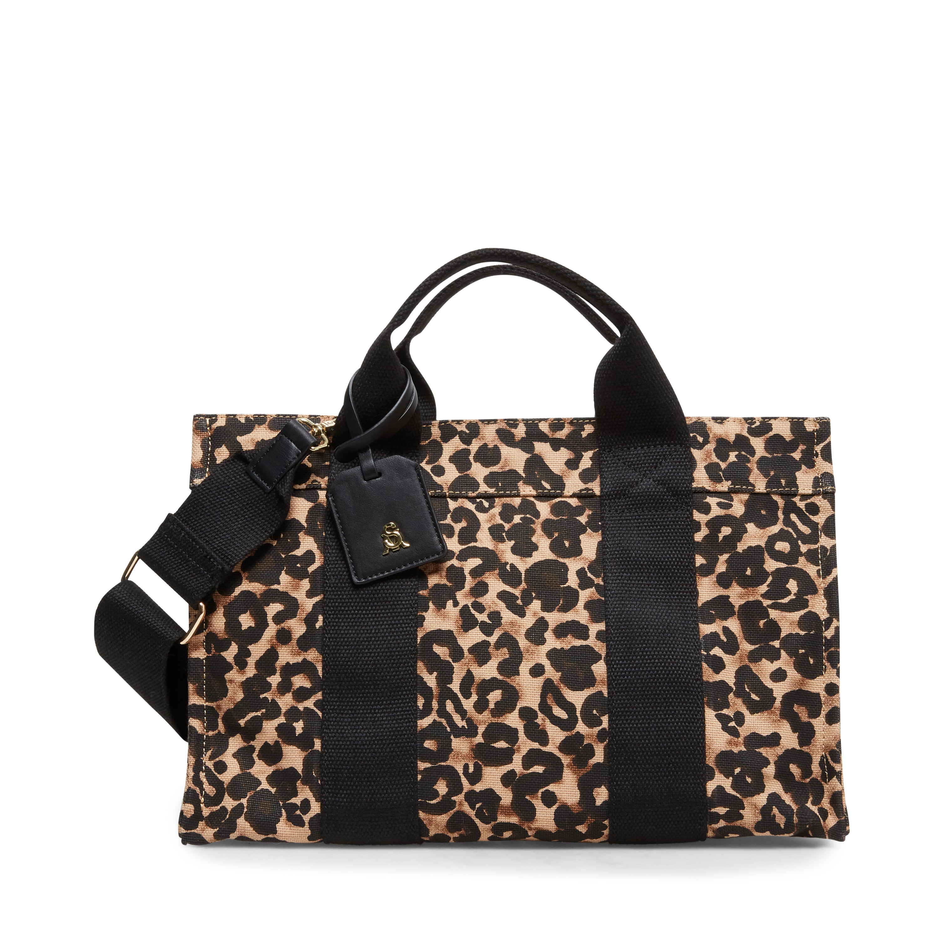 steve madden lindy tote leopard