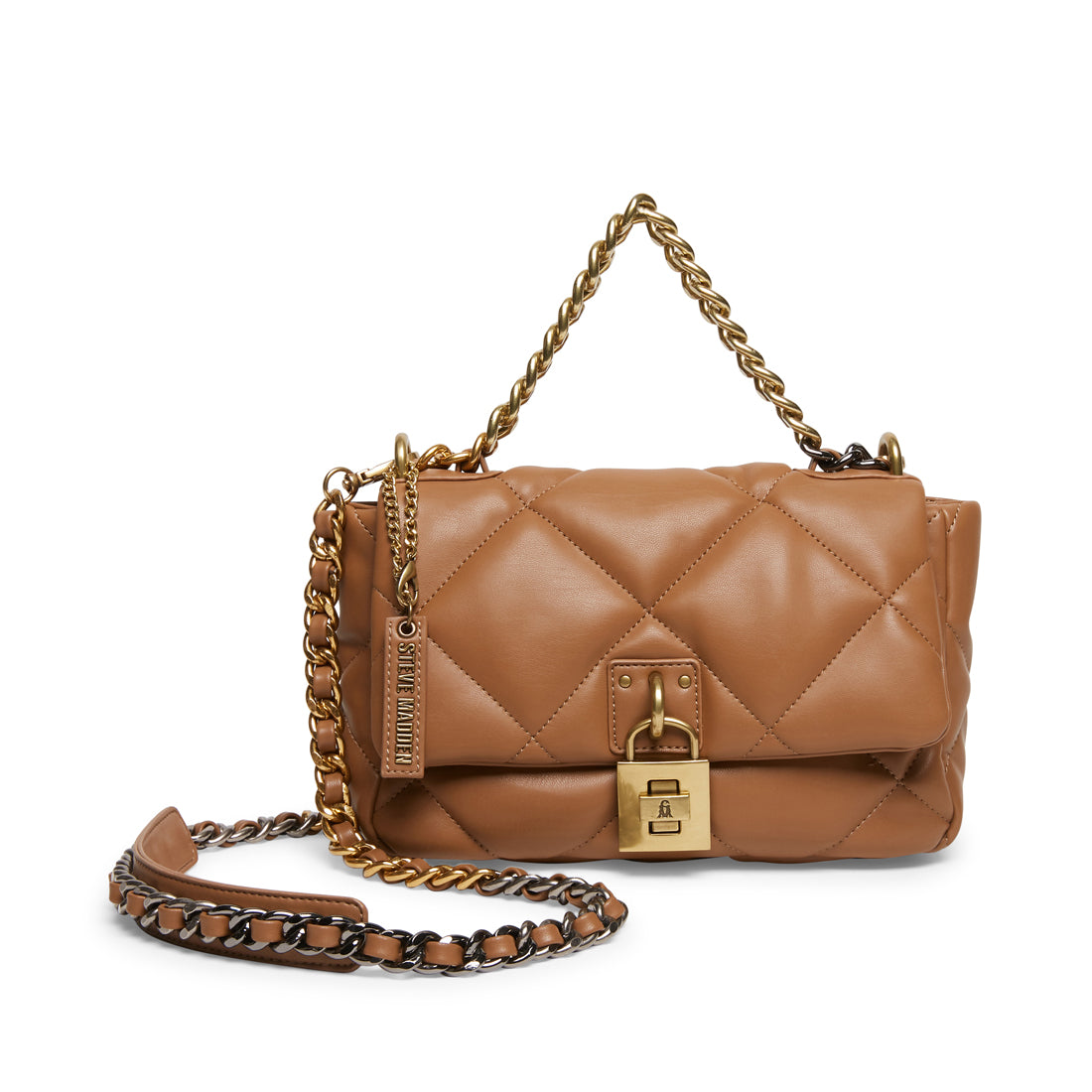 steve madden tan bag