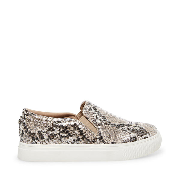 steve madden snakeskin slip ons