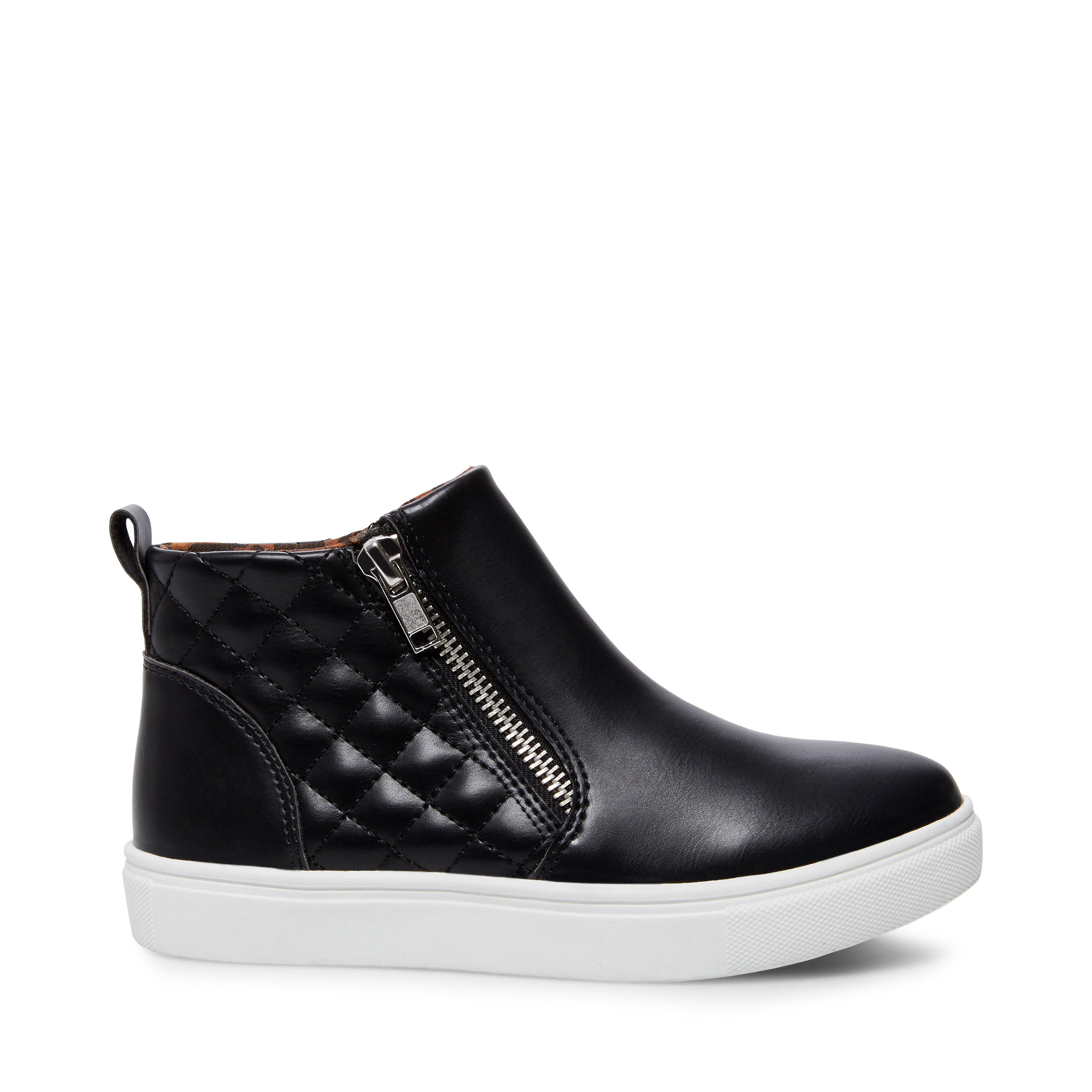 steve madden black high top sneakers