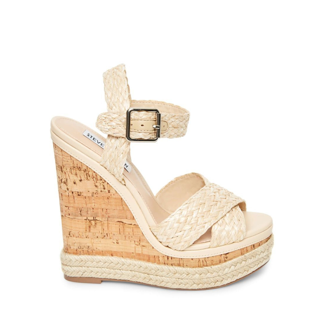 steve madden callen natural raffia