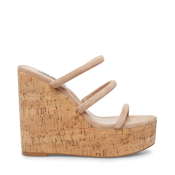 steve madden nude wedges