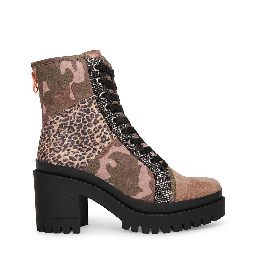 steve madden camo booties