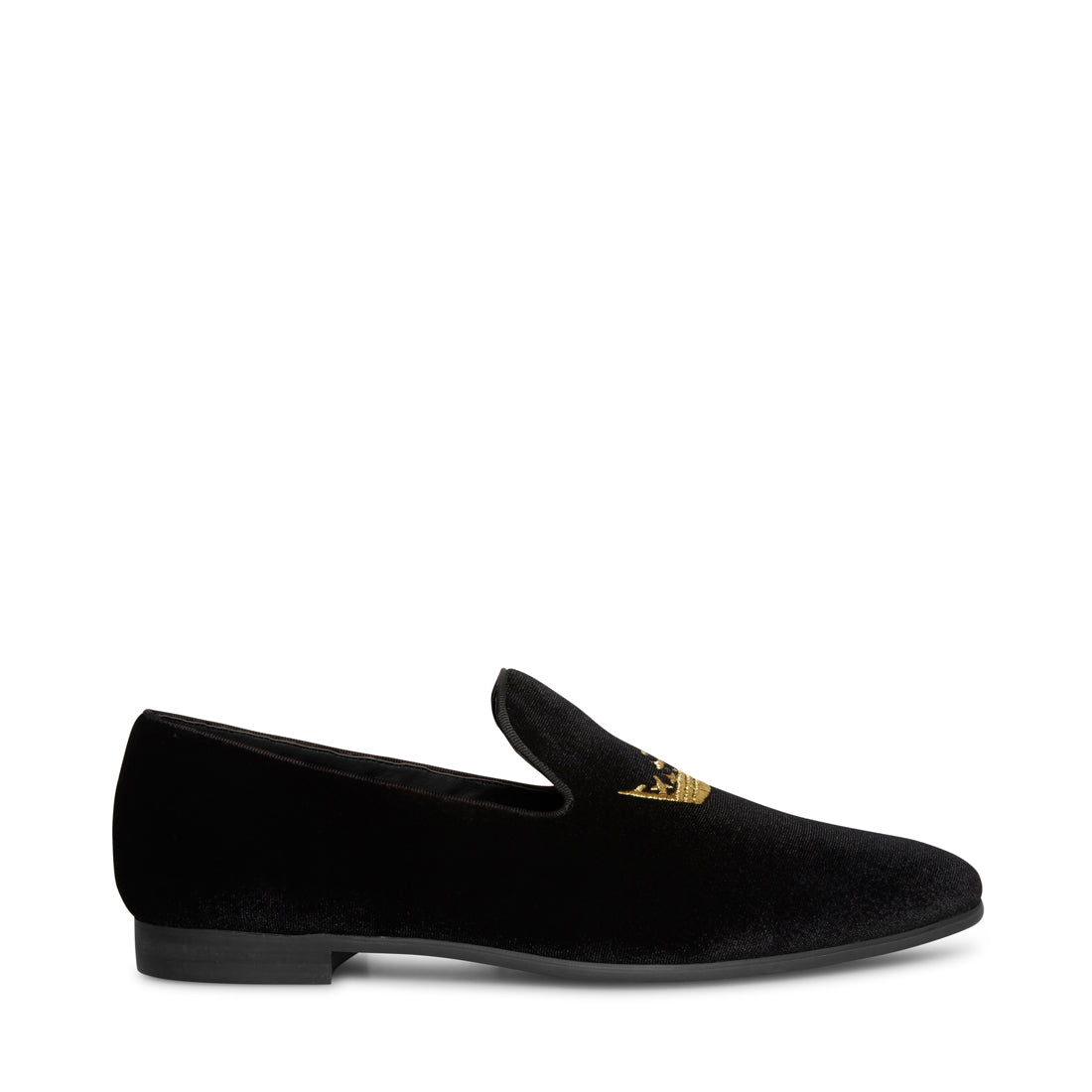 EDMUND Black Velvet Dress Shoes | Designer Men's Velvet Dress Shoes ...