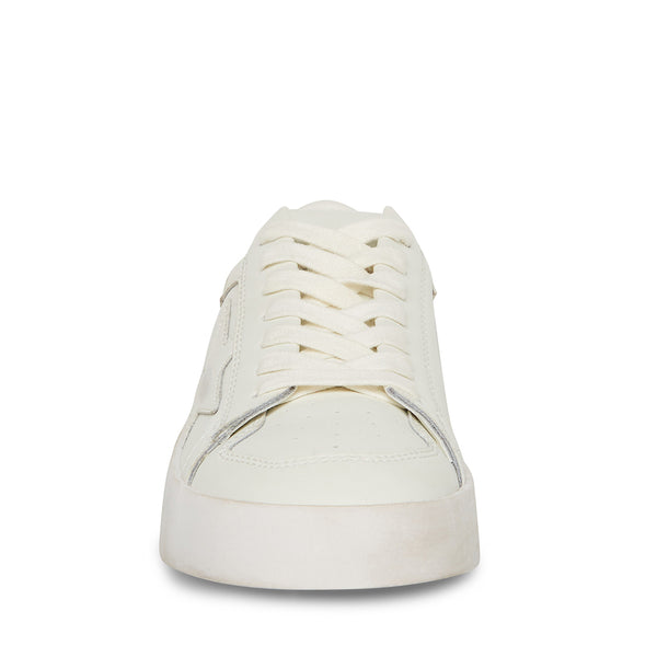 PERONA White Low Top Lace Up Sneaker | Women's Sneakers – Steve Madden