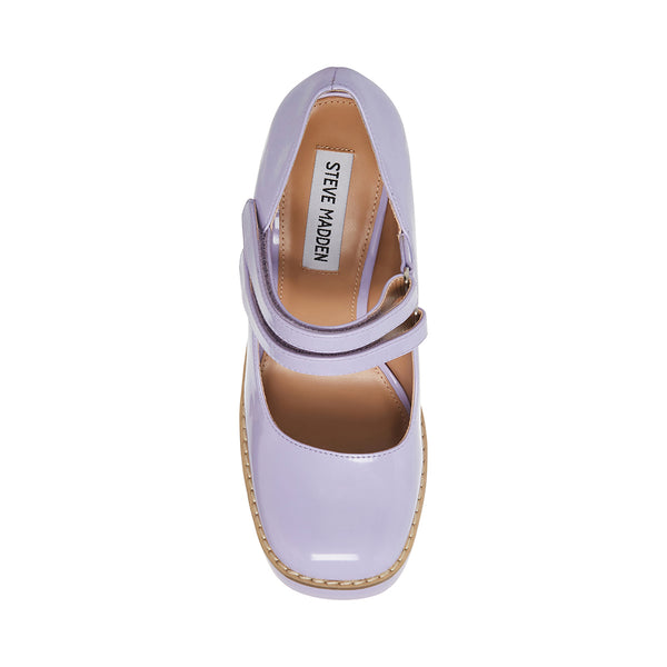 TWICE Lavender Platform Mary Jane Block Heel | Women's Heels – Steve Madden