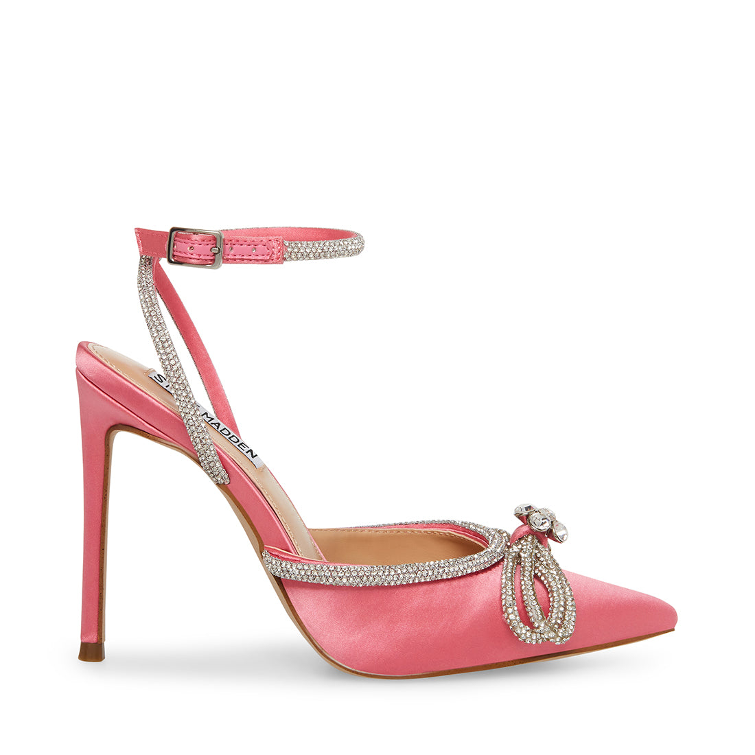 precedente ganancia Plisado VIABLE Light Pink Rhinestone Embellished Pump | Women's Heels – Steve Madden
