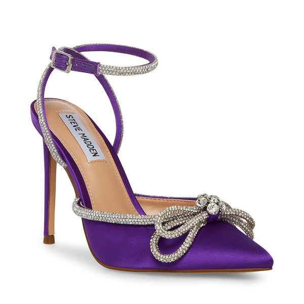 VIABLE Purple Rhinestone Embellished Pump | Women's Heels – Steve Madden