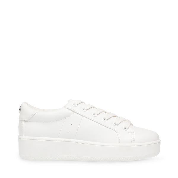 WHITE PLATFORM SNEAKERS | Steve Madden