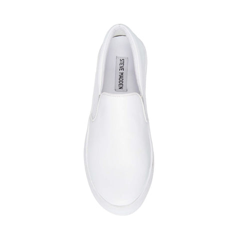 GILLS WHITE LEATHER – Steve Madden