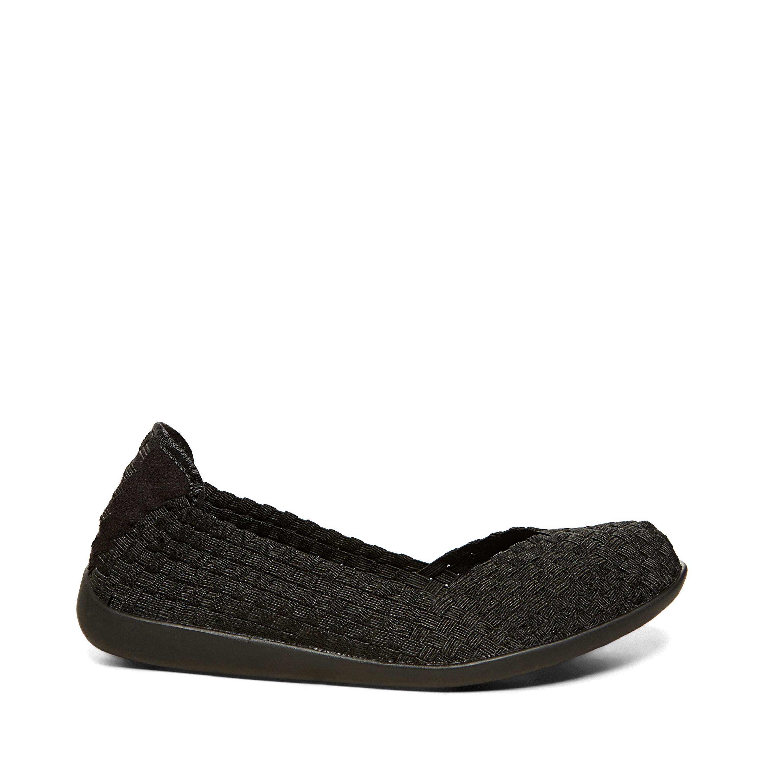 steve madden black flat shoes