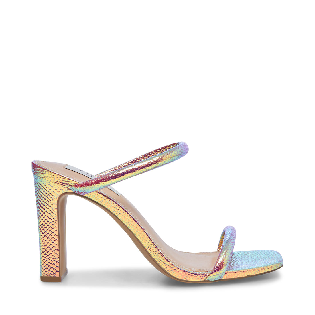 steve madden holographic heels