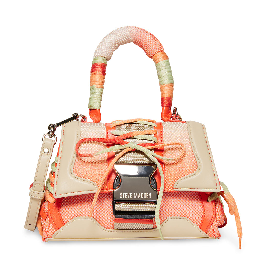 Antología Distante Barriga BDIEGO Orange Multi Handbag With Crossbody Strap | Women's Handbags – Steve  Madden