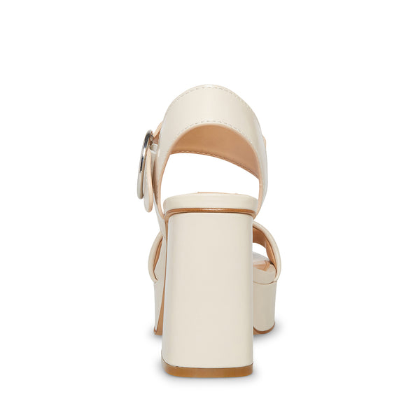 BLOOME Bone Leather Platform Sandals | Women's Sandals - Steve Madden