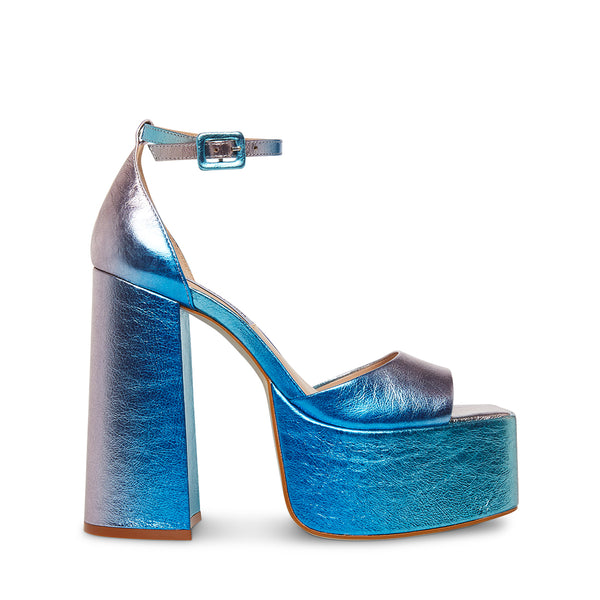 KASSIANI Pink/Blue Super Platform Block Heel | Women's Heels – Steve Madden
