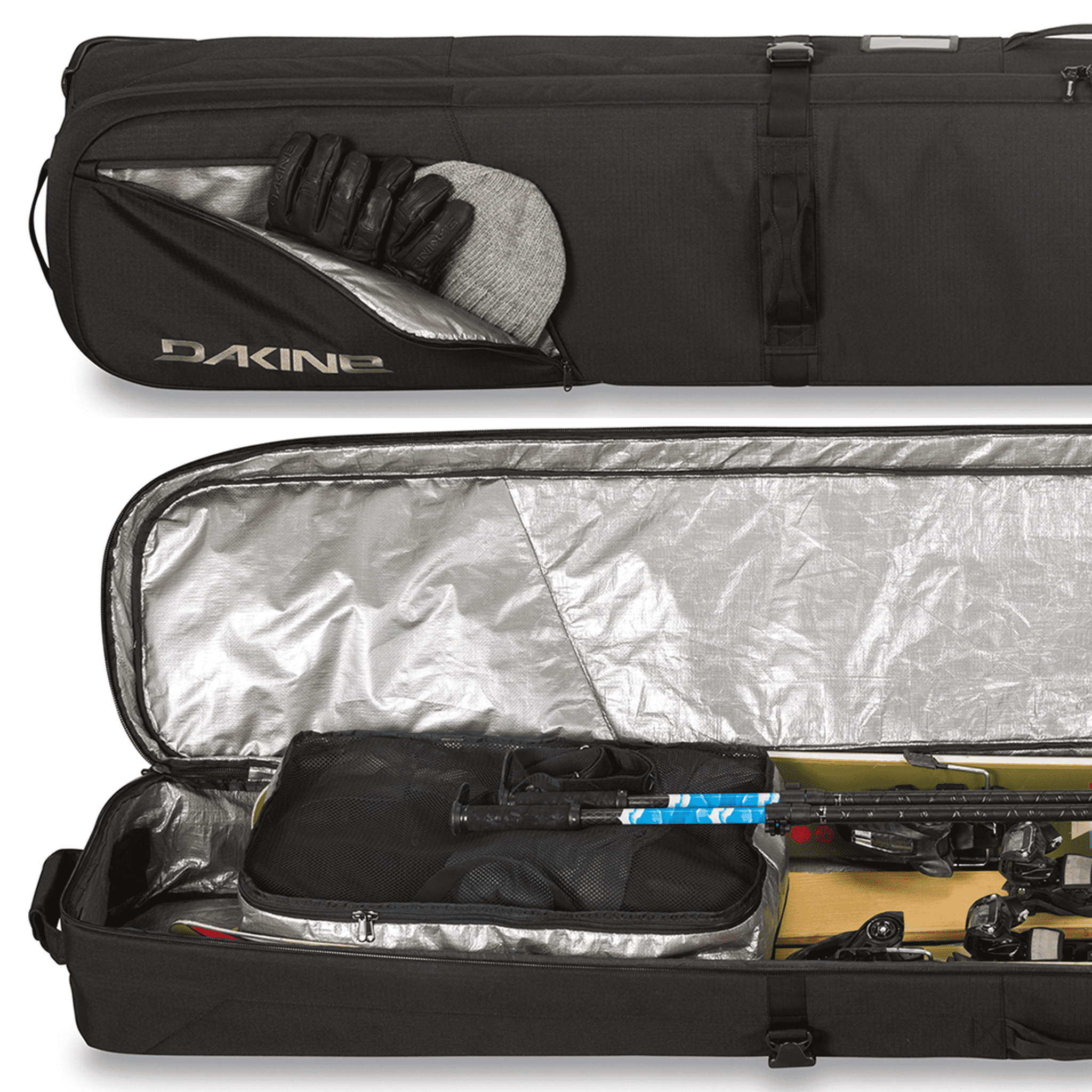 dakine ski bag roller