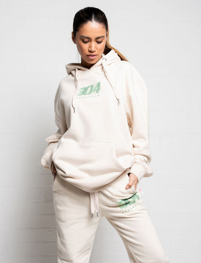 304 Clothing | Classic Essentials Hoodie Off White | 304 Womens
