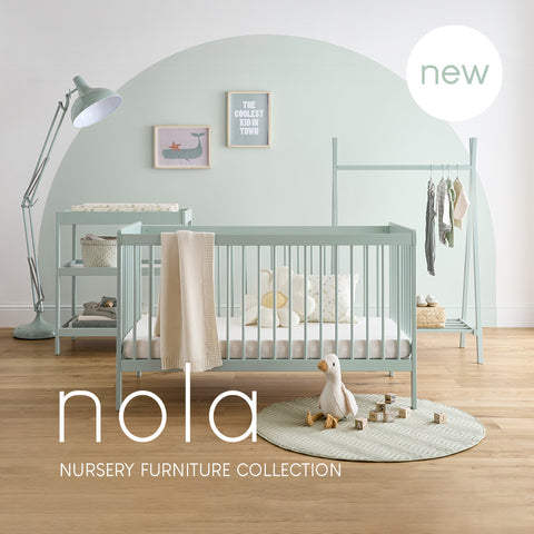 Nola Sage Green 3 Piece Nursery Furniture Set