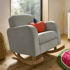 Etta Nursing Chair - Pebble Grey Rocking Chairs CuddleCo 