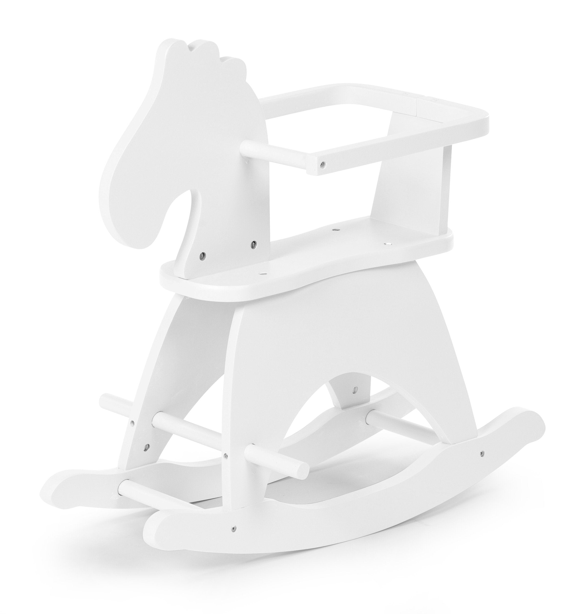 Photos - Swing / Rocking Chair Childhome Rocking Horse White ACC/CHM/137663 