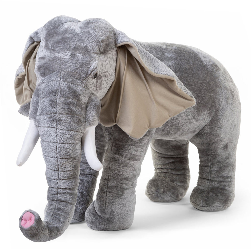 Standing Elephant Stuffed Animal 75 Cm CuddleCo   Standingelephant75pdt001 F012d39a 29e9 4931 916d 976340973ac7 1024x1024 