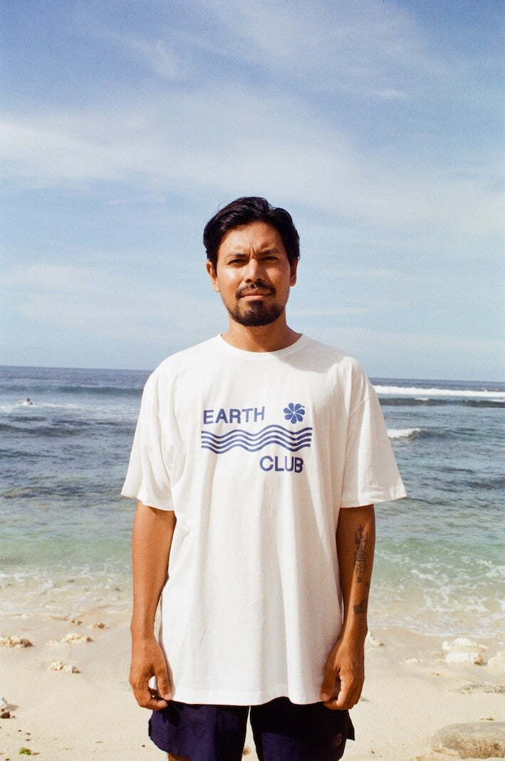 Earth Club Bali T-shirt 100% donation Sungaiwatch Bali