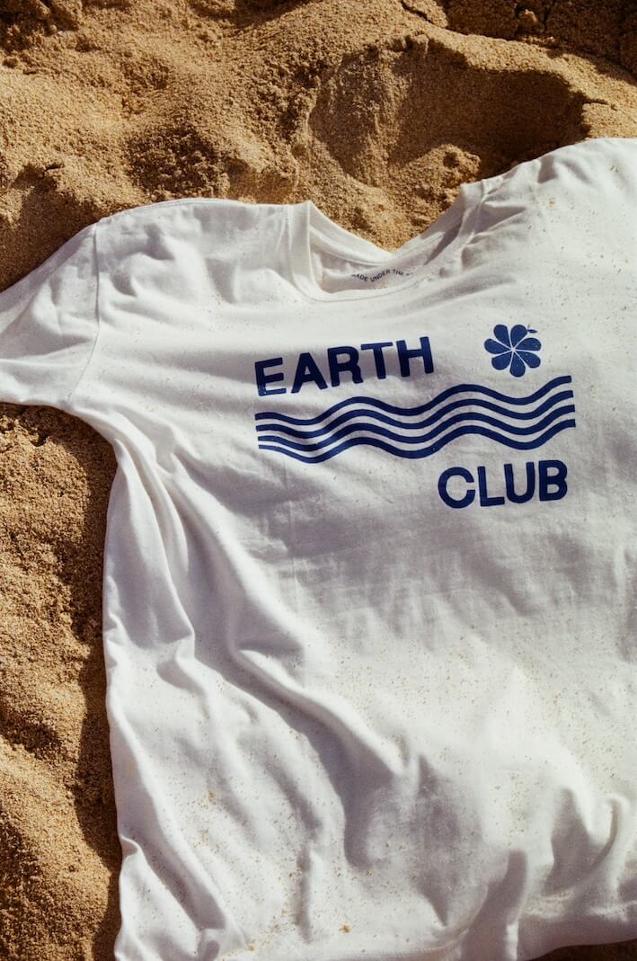 Earth Club Bali T-shirt 100% donation Sungaiwatch Bali