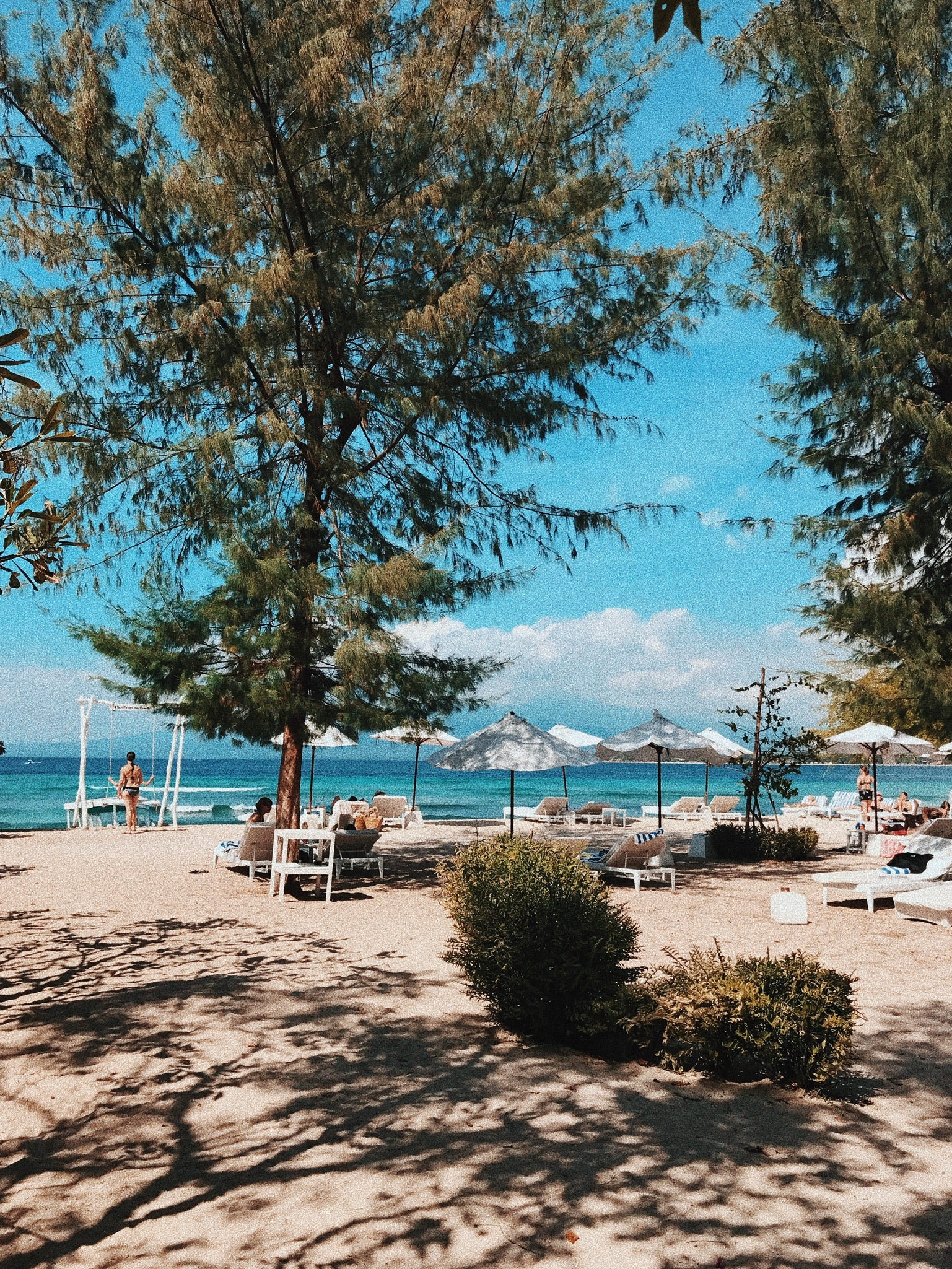 Basking in the sun - Seri Resort Gili Meno