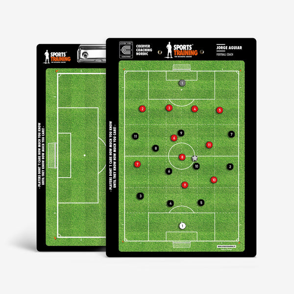 Caderno de Jogo Futebol - Quadro Tático – SportsTraining