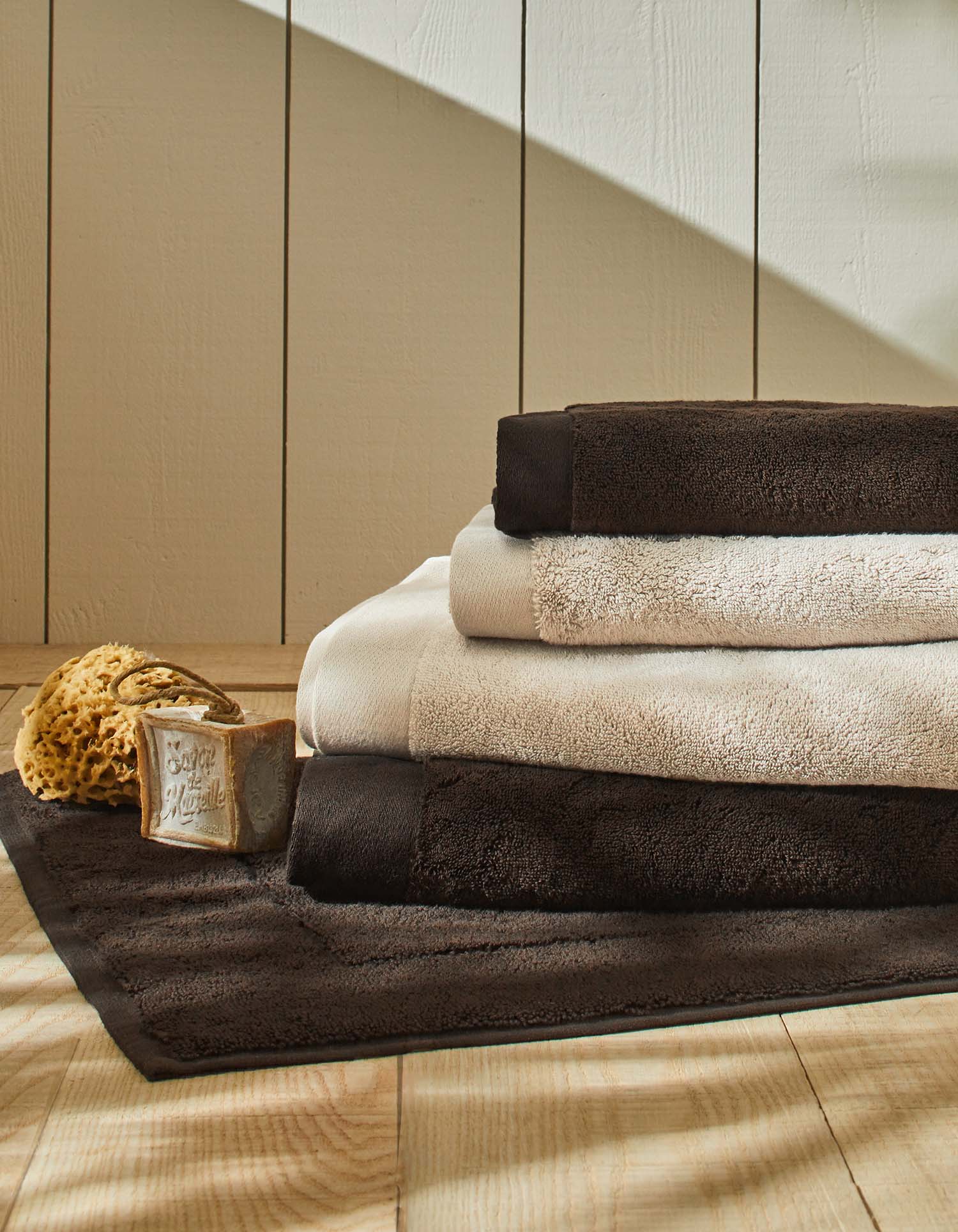 Drap de bain moelleux