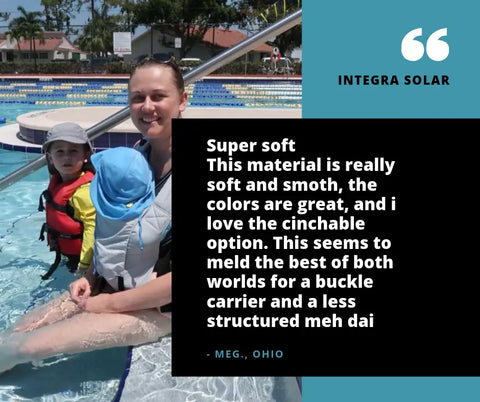 integra baby carrier solar review 