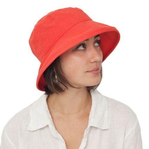 Clothesline Linen Sun Protection Slouch Hat - Natural – Little Zen One