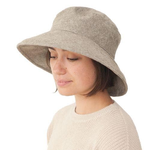 Linen Sun Protection Classic Hat - Almond – Little Zen One