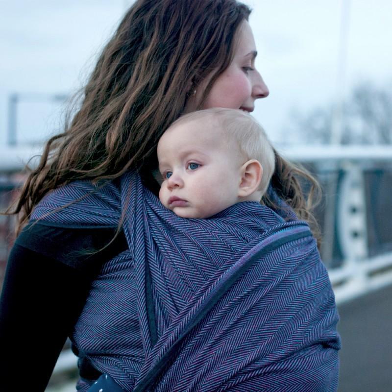 Lisca Azzuro Woven Wrap by Didymos – Little Zen One