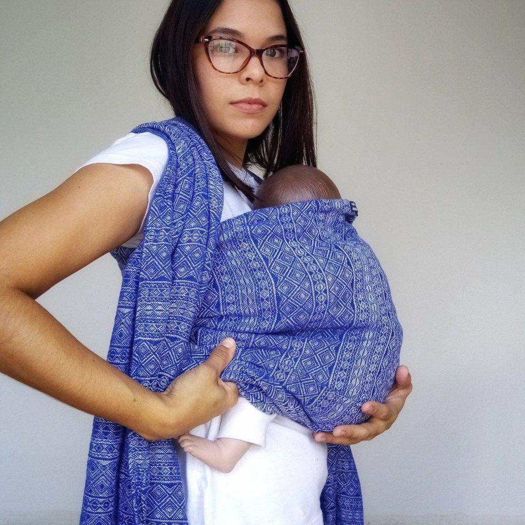 Prima Shades of Blue Woven Wrap by Didymos – Little Zen One