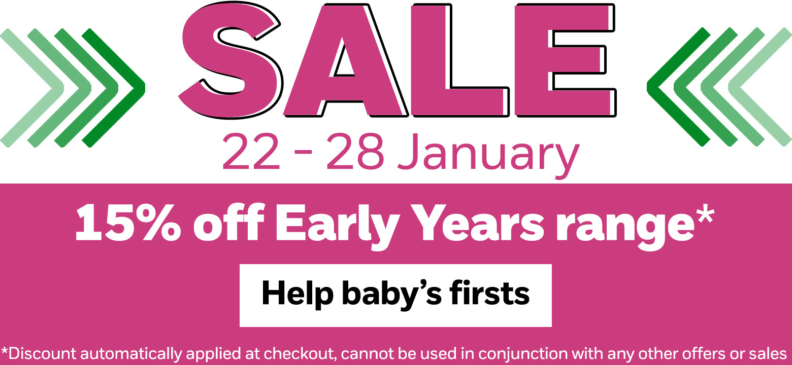 15% off early years