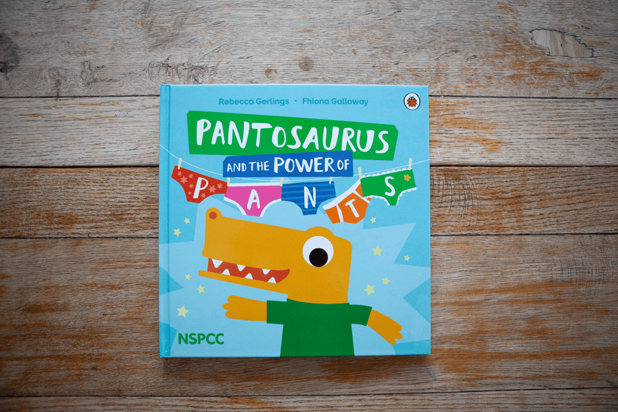 Pantosaurus and the Power of PANTS! hardback children's book | NSPCC Shop