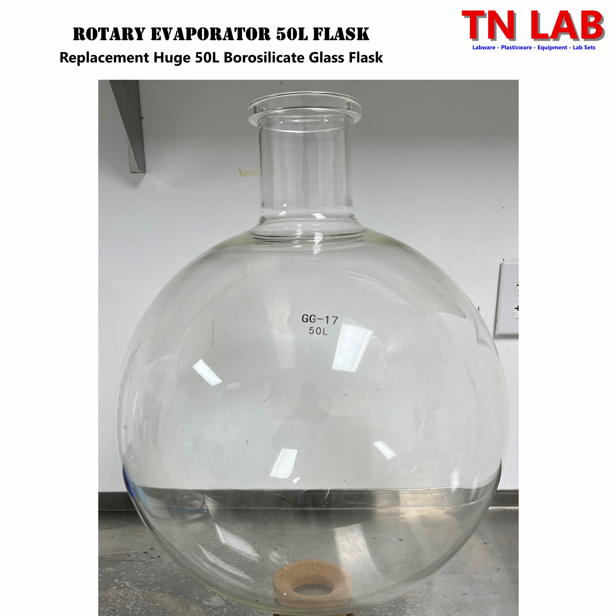 Round Bottom Boiling Flask Huge 50000ml 50L Rotovap Flask Replacement Rotary Flask
