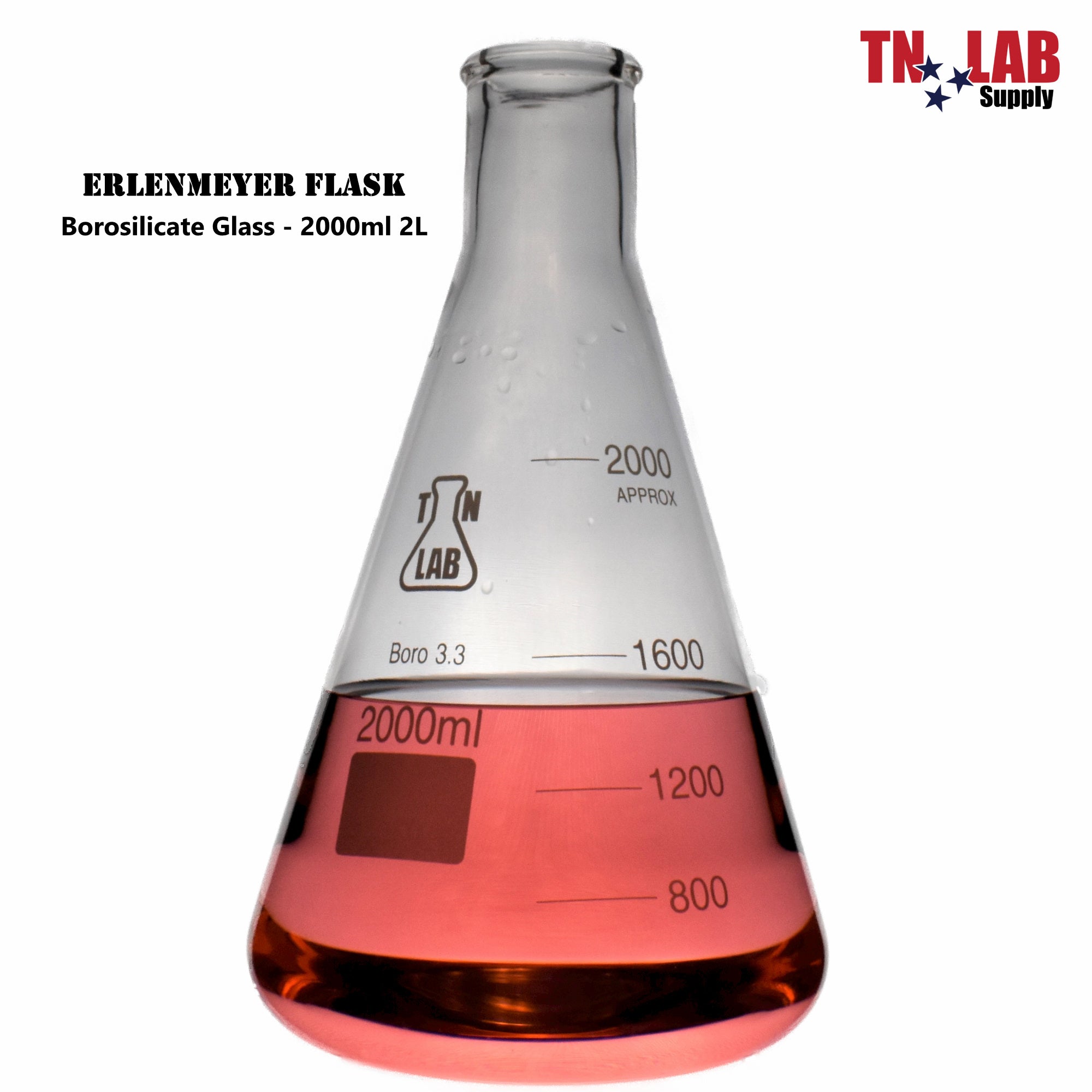 TN Lab Pitcher Beaker Polypropylene Family, Size: 2000ml 2L Pitcher Beaker