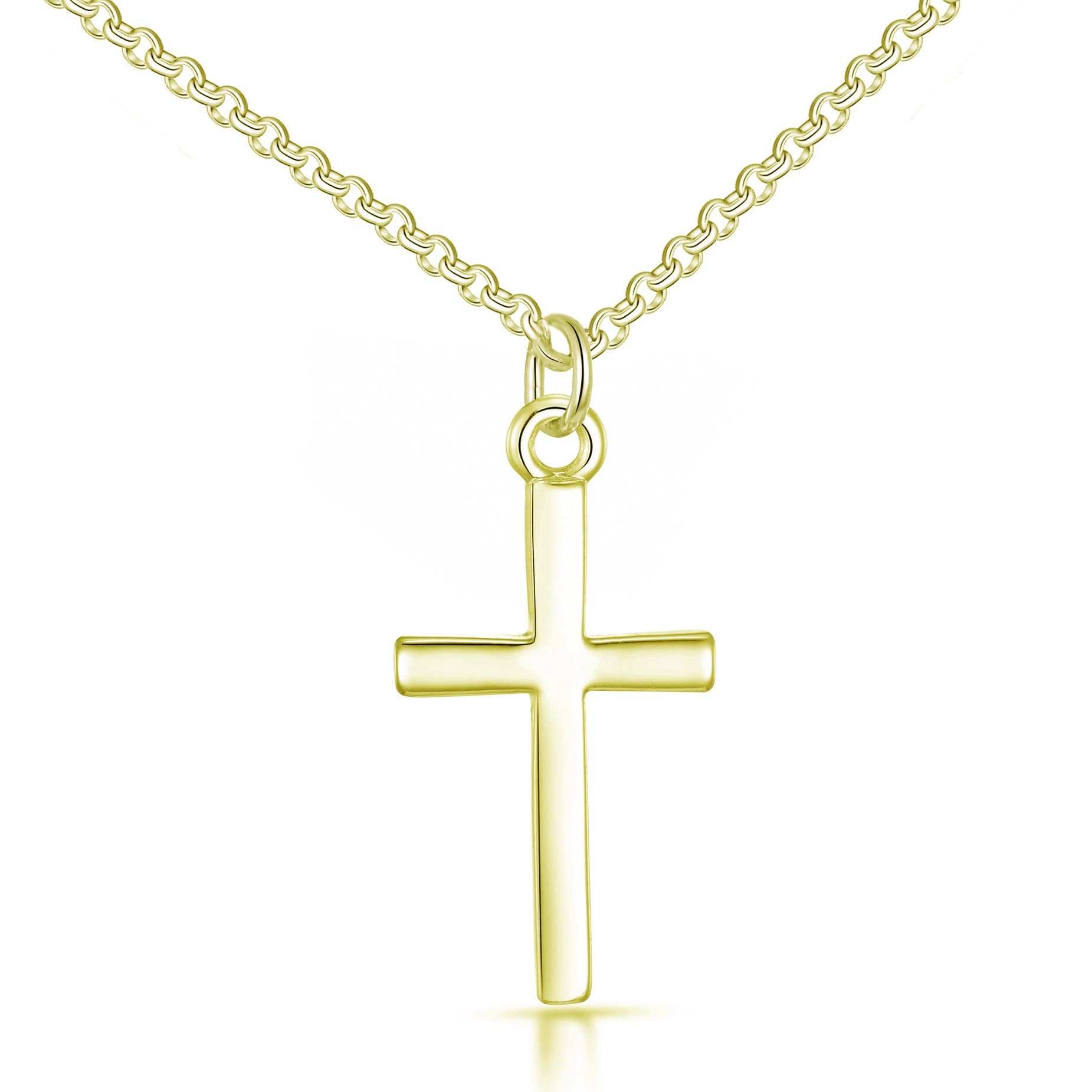 Gold Plated Cross Necklace