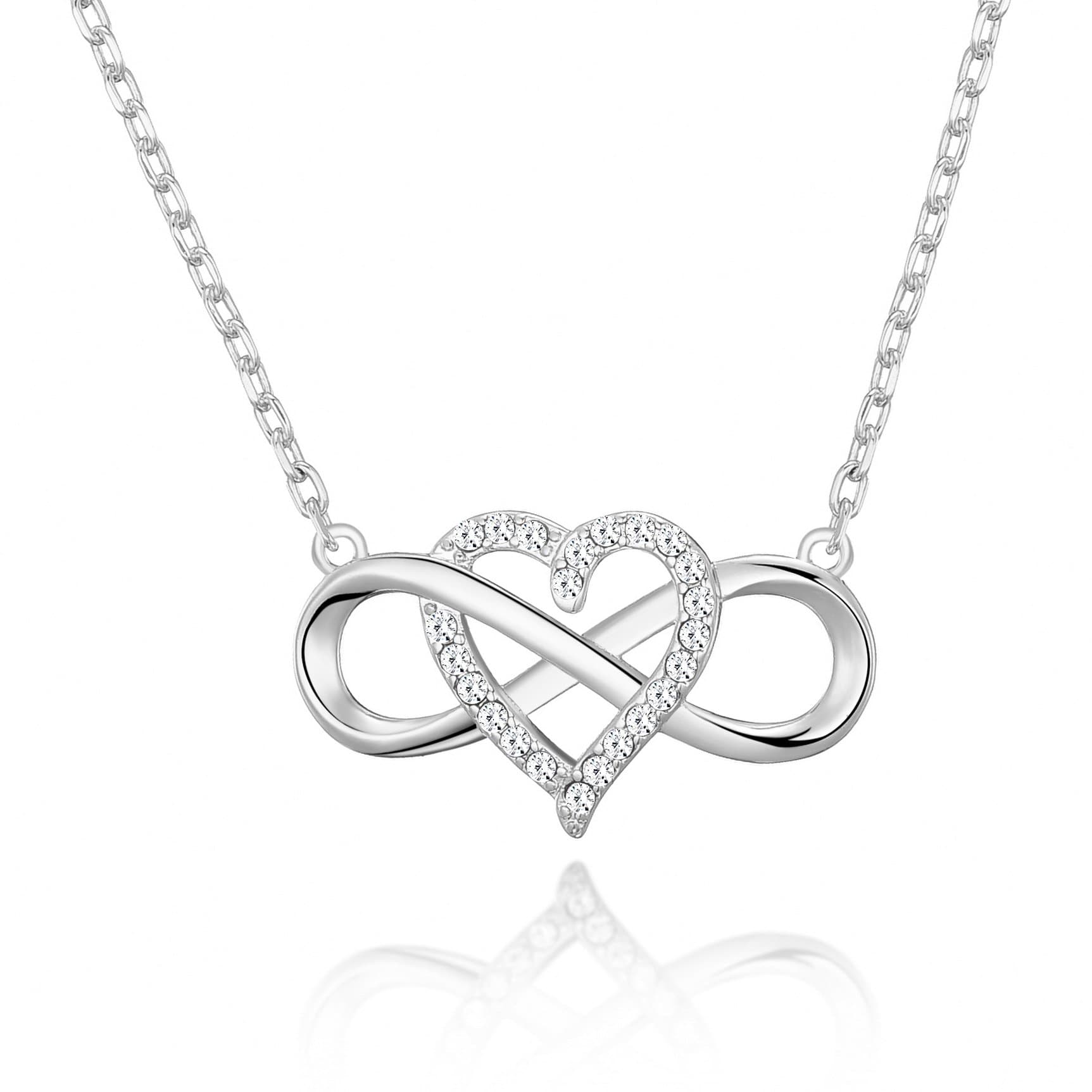 Infinity Heart Necklace - To My Wife - Destiny Made Us Couple - Gna150 -  Wrapsify