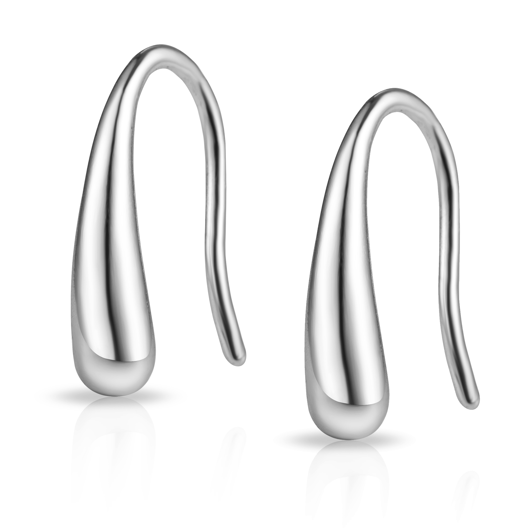 Sterling Silver Teardrop Earrings