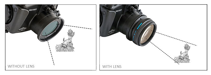 using zoom with close-up diopter 